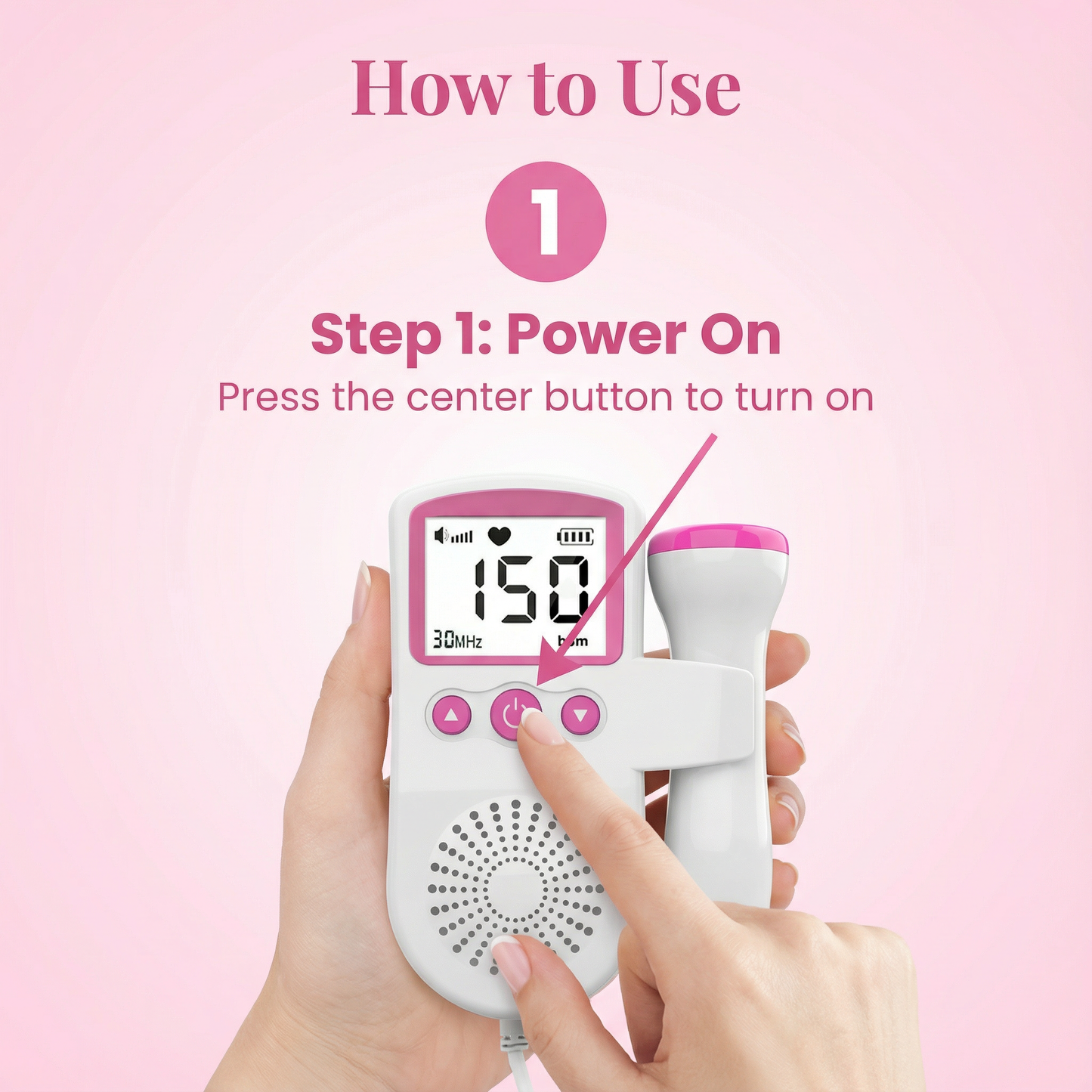 Doppler fetal monitor