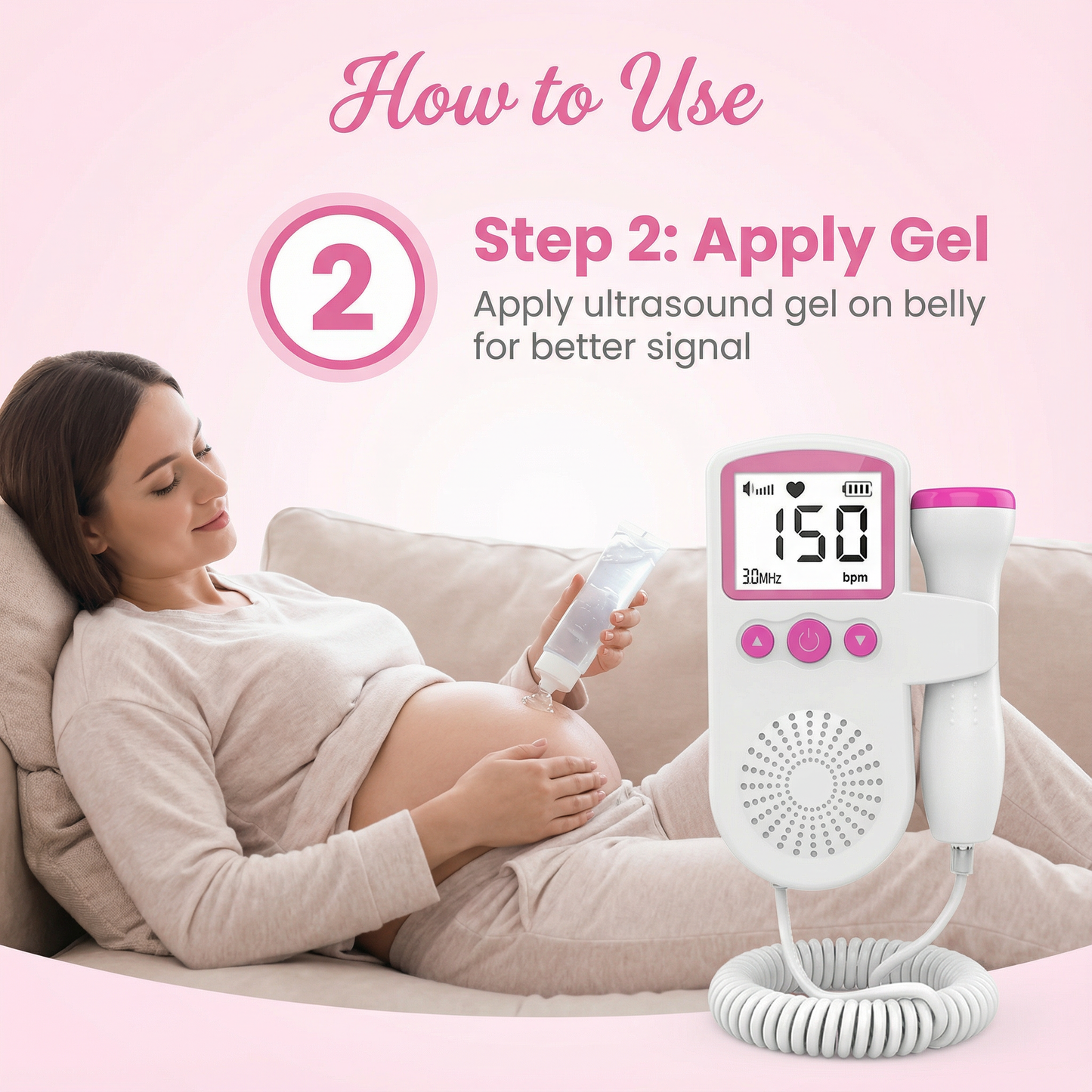 Doppler fetal monitor
