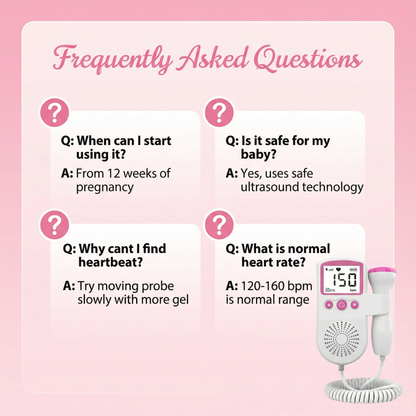 Doppler fetal monitor