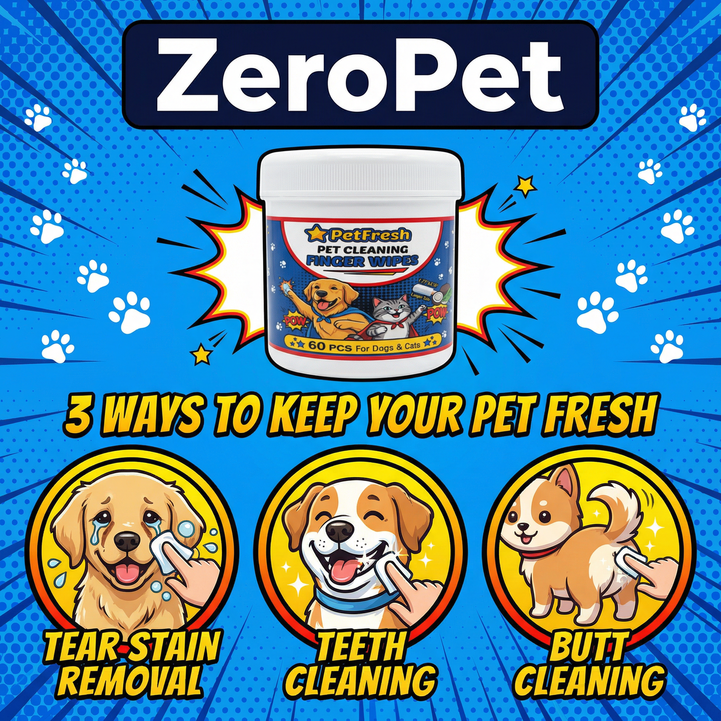 Pet Cleaning Gloves