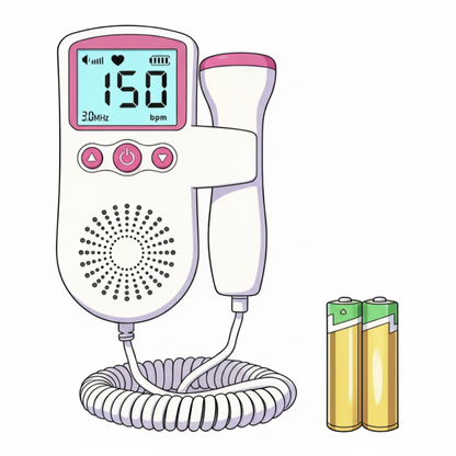 Doppler fetal monitor